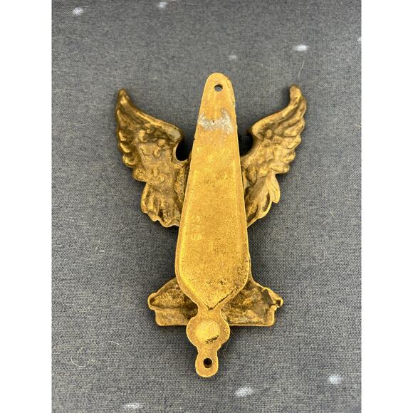 Vintage Cast Brass Eagle Door Knocker - Picture 2 of 3